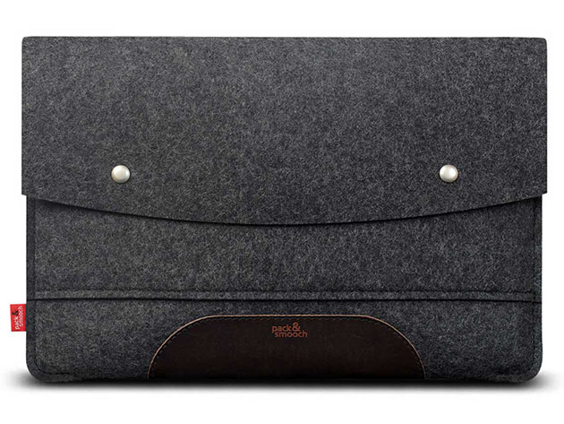 Hampshire MacBook Pro/Air 13" Sleeve (Dark Grey/Dark Brown)