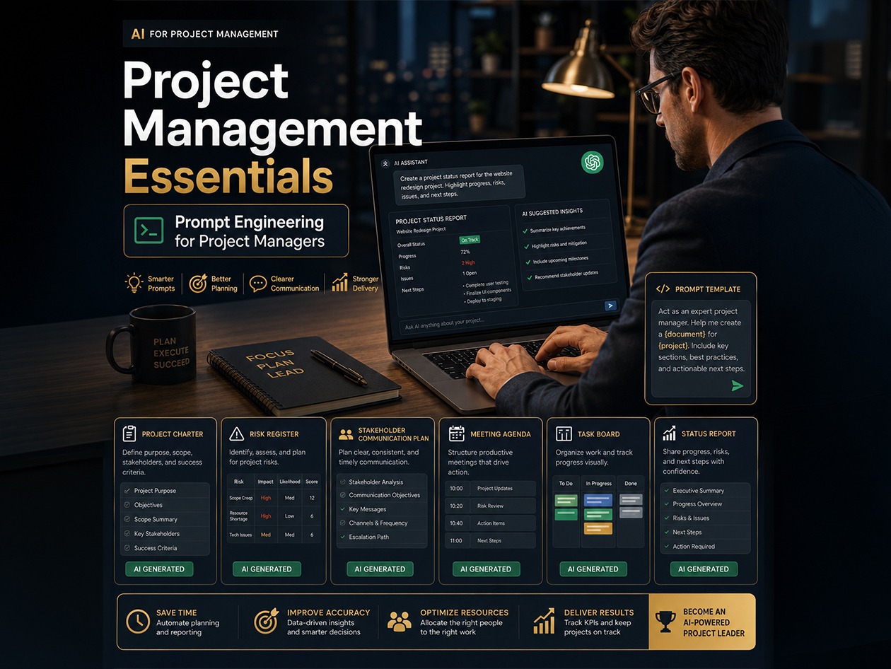 Claude & ChatGPT for Project Management Bundle
