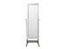 Radiant Cheval Mirror Jewelry Armoire Beige