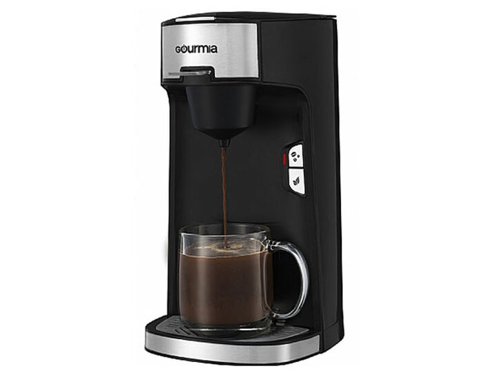 Coffee Machine, Gourmia GCM3600 Single Serve Coffee & Tea Maker