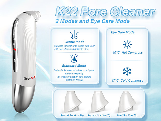 Multifunctional Visual Pore Cleaner Device