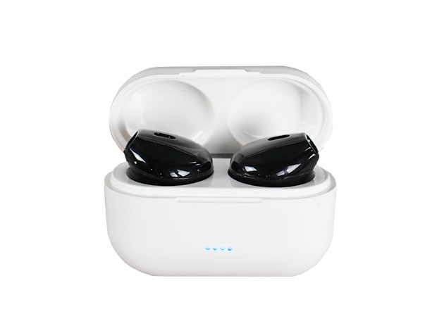 AirTaps True Wireless Earbuds with Water-Resistance (Black)