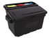 Offex Outrigger Storage Utility Cart Bins with Lids (2-Pack)