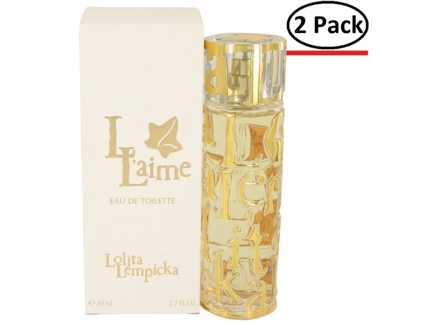 Lolita Lempicka Elle L'aime by Lolita Lempicka Eau De Toilette Spray 2.7 oz for Women (Package of 2)