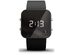 1:Face 'Cancer' Sleek Design Square Digital Watch with Silicone Strap Buckle Closure, Dial: 38mm, Black (New Open Box)