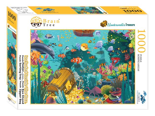 Underwater Treasure Jigsaw Puzzles 1000 Piece
