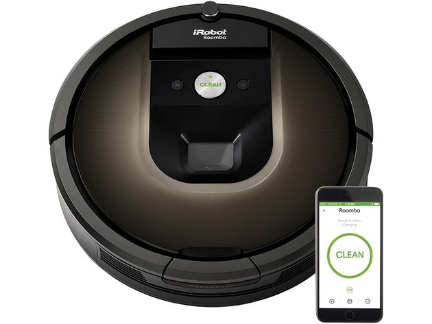 iRobot Roomba 981 Robot Vacuum-Wi-Fi Connected Mapping, Works with Alexa - Black (Used)