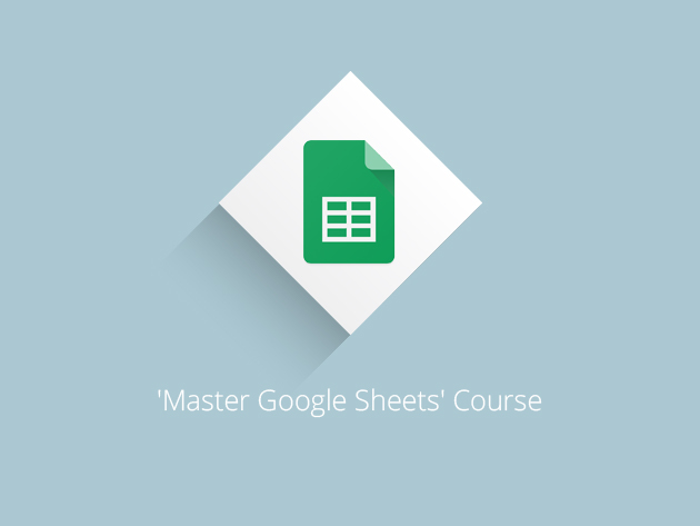 'Master Google Sheets' Course