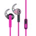 Urbanista Rio Sport Earphones with GoFit Silicone Wings, Remote and Mic in Pink Panther - Pink - Used