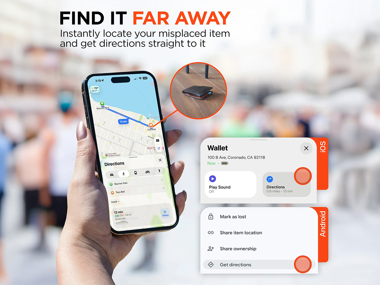 HyperGear Hypertag Universal Smart Tracker 2-Pack