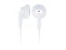 jWIN JH-E25WHT Bubble Gum Earphones, White