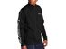 Champion Men's Logo-Stripe Track Jacket Navy Size Extra Large