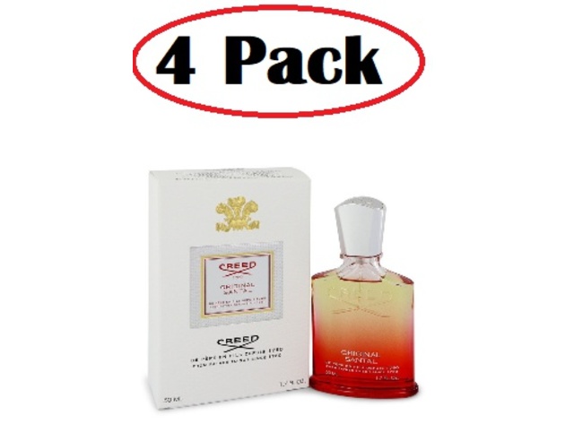 4 Pack of Original Santal by Creed Eau De Parfum Spray 1.7 oz