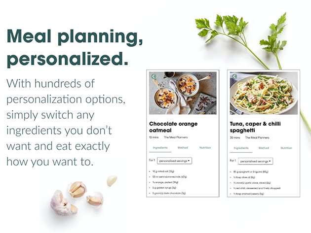 The Meal Planners: 12-Month Subscription (77% OFF)