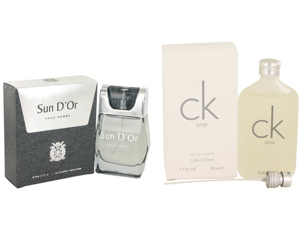 Sun D'or 2.7 oz Eau De Parfum Spray by YZY Perfume for Men Perfume