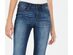Indigo Rein Juniors' Cuffed Cropped Skinny Jeans Blue Size 7