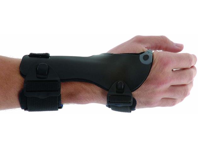 Ossur Exoform Right Wrist Brace, Extremely Comfortable Contoured Padding, Ergonomic Precision, Highest Degree of Durability and Immobilization, X-Large, Black