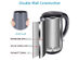 Panesor 1.7L Cordless Electric Tea Kettle 