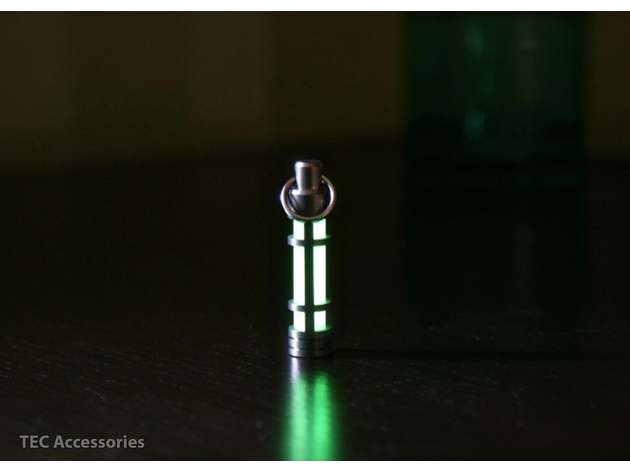 TEC-T3 Titanium Embrite Glow Fob