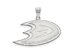 Sterling Silver NHL Anaheim Ducks Large Pendant