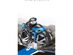 2 in 1 Ground and Air Flying Motorcycle Aerial Camera Remote Control Four Axis Drone Blue