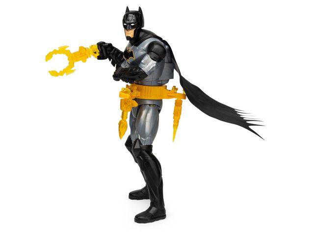 Batman Rapid Change Utility Belt Batman Deluxe 12 Inches Action Figure with Lights and Sounds (New Open Box)