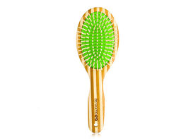 Tiripro Sustainable Bamboo Hair Brush with Massaging Acupressure Bristles