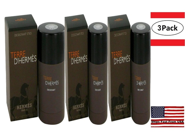 3 Pack D'Hermes by Hermes Deodorant Stick oz for StackSocial