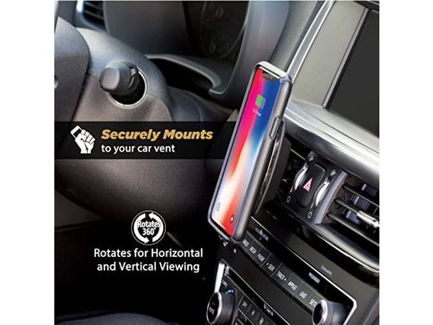 SCOSCHE MagicMount Car Vent Qi Charger