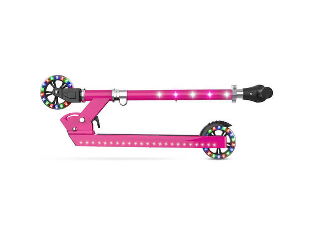 Jetson JJUPPNK Jupiter Kick Scooter With LED Lights - Pink