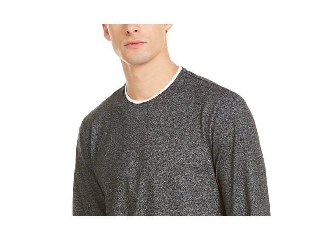 Alfani Men's Layered-Look T-Shirt Black Size XX Large