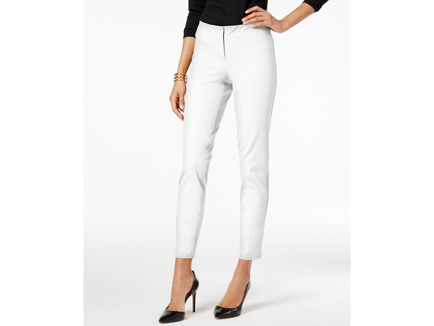 Alfani white pants best sale