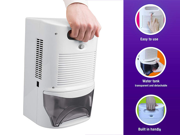 Ivation® Mid-Size Thermo-Electric Dehumidifier with Auto Humidistat