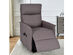 Costway Electric Power Lift Massage Chair Recliner Sofa Fabric Padded Seat Home - Brown