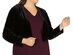Calvin Klein Women's Plus Size Velvet Shrug Black Size 3X