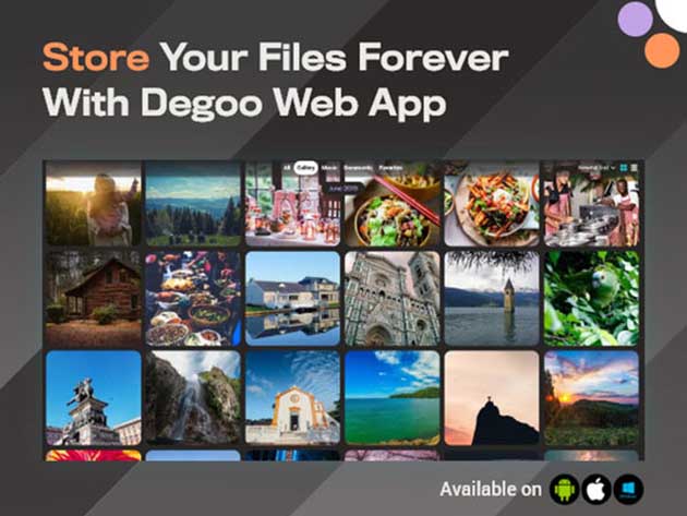 Degoo Premium: Lifetime 10TB Backup Plan + $20 Store Credit