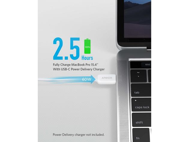 Anker 541 USB-C to USB-C Cable White / 10ft