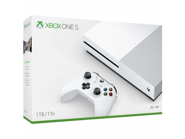 Microsoft 234-01249 Xbox One S Built-in 4K Ultra HD Blu-Ray & 4K Video Streaming