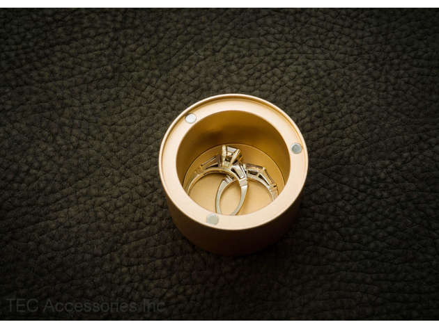 Min-E-Vault Storage Container Silver