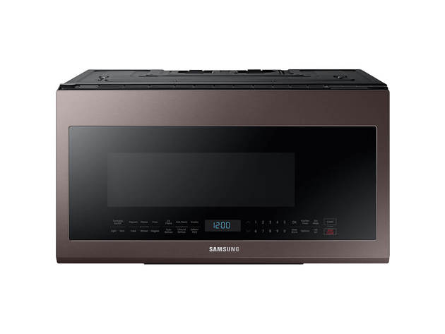 Samsung ME21R706BAT 2.1 cu. ft. Tuscan Stainless Over-the-Range Microwave