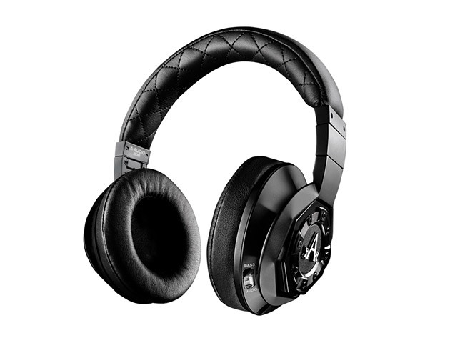A-Audio Legacy Noise Cancelling Headphones with 3-Stage Technology  (Black)
