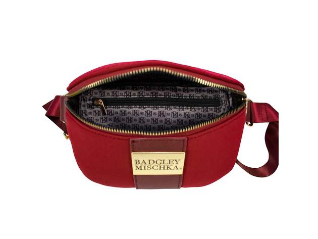 Sage Belt Bag/Fanny Pack (Burgundy)