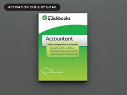 Intuit QuickBooks Desktop Accountant 2024 for Win (1 User): 1-Year Subscription
