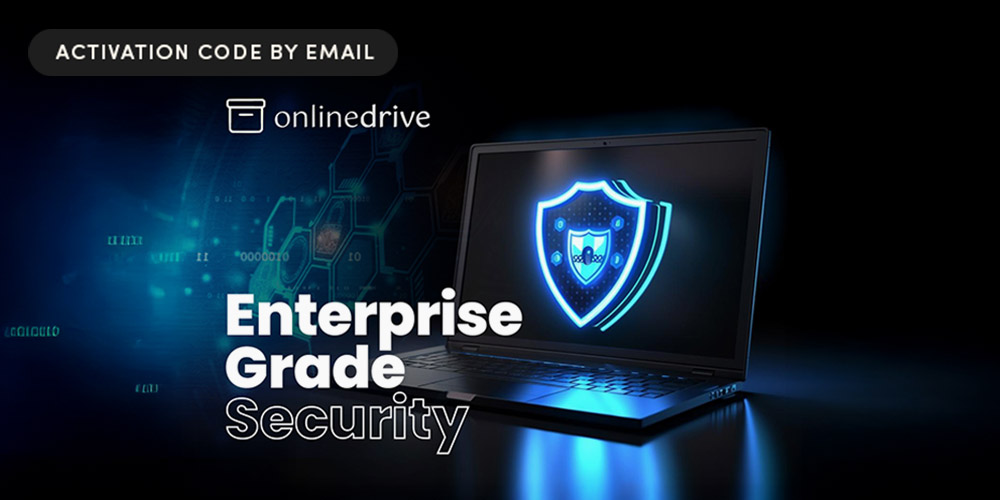 OnlineDrive Cloud Storage: Lifetime Subscription (Corporate Plan/4TB)