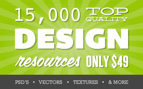 15,000 Beautiful Design Resources