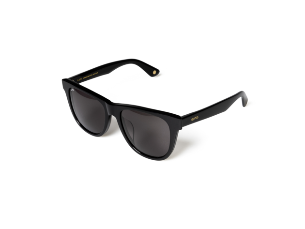 The Go To Sunglasses Shiny Black / Smoke