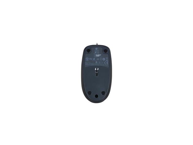 Logitech M100 910-001601 Black 3 Buttons 1 x Wheel USB Wired Optical 1000 dpi Mouse