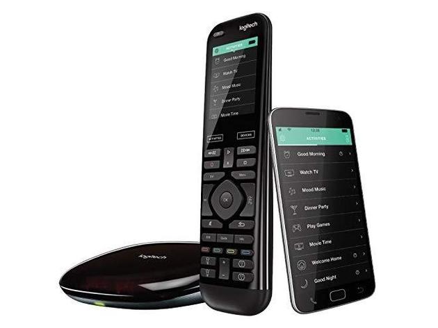 Logitech Harmony Elite Remote Control Hub App Motion-Activated Backlit Buttons- (New)