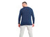 32 Degrees Men's Base Layer Crew Neck Shirt Deep Pacific Size Small