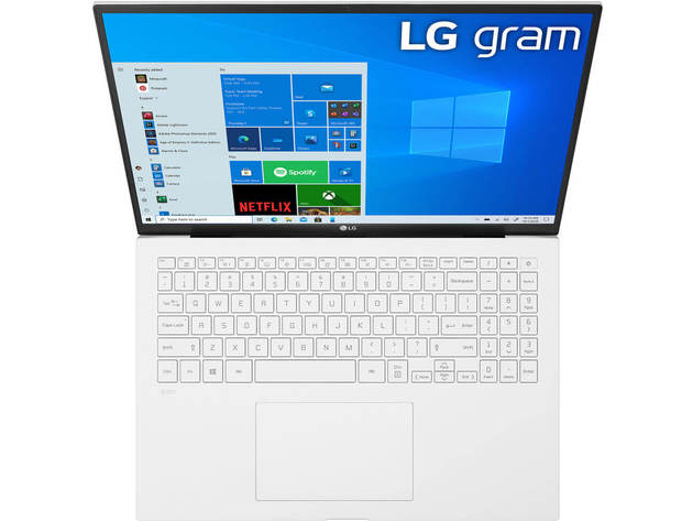 LG 16Z90PKAAW5 16 inch Gram Laptop - White